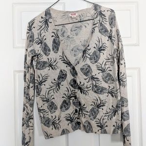 Pineapple cardigan